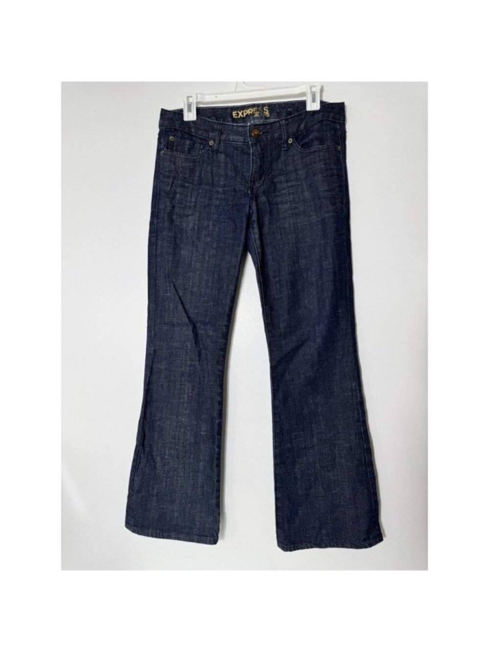 Express Jeans Stella Skinny Low Rise Dark Wash Women's‎ Jeans Size 4S